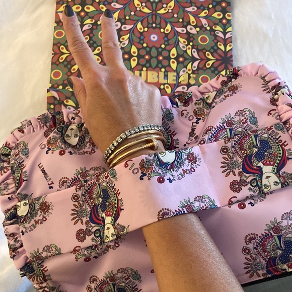 La DoubleJ Demeter hand pochette/clutch/bag/makeup pouch from Italian Designer ✨ - Picture 4 of 8